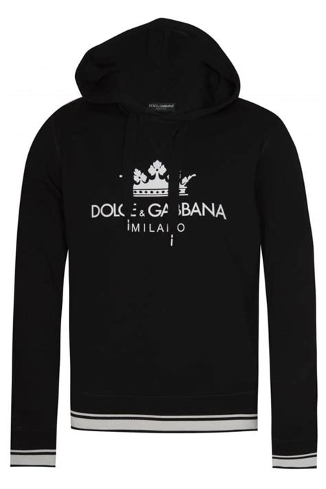 dolce gabbana sweatshirt black|dolce gabbana sweatshirt sale.